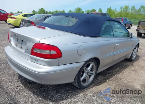2002 Volvo C70 Ht из США, поврежденный, VIN YV1NC53D22J026065